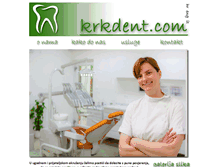 Tablet Screenshot of krkdent.com